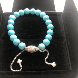 David Yurman spiritual turquoise beaded br…